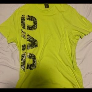 OVO SNAKESKIN RUNNER T-SHIRT NEON GREEN S20